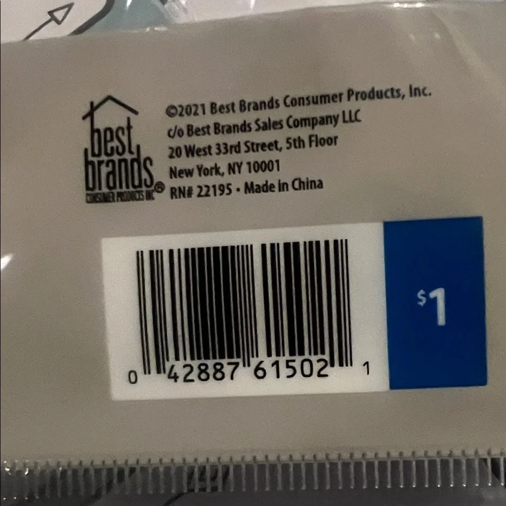 Adhesive Labels for Home Office - Blue